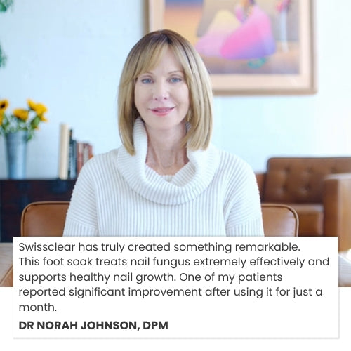 SwissClear Foot Soak - Your path to healthier Nails